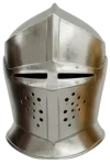 Casque d'argent